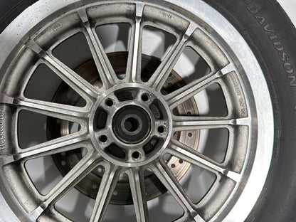 2002 Harley Dyna FXD Super Glide OEM Front & Rear Wheel Rim Tire