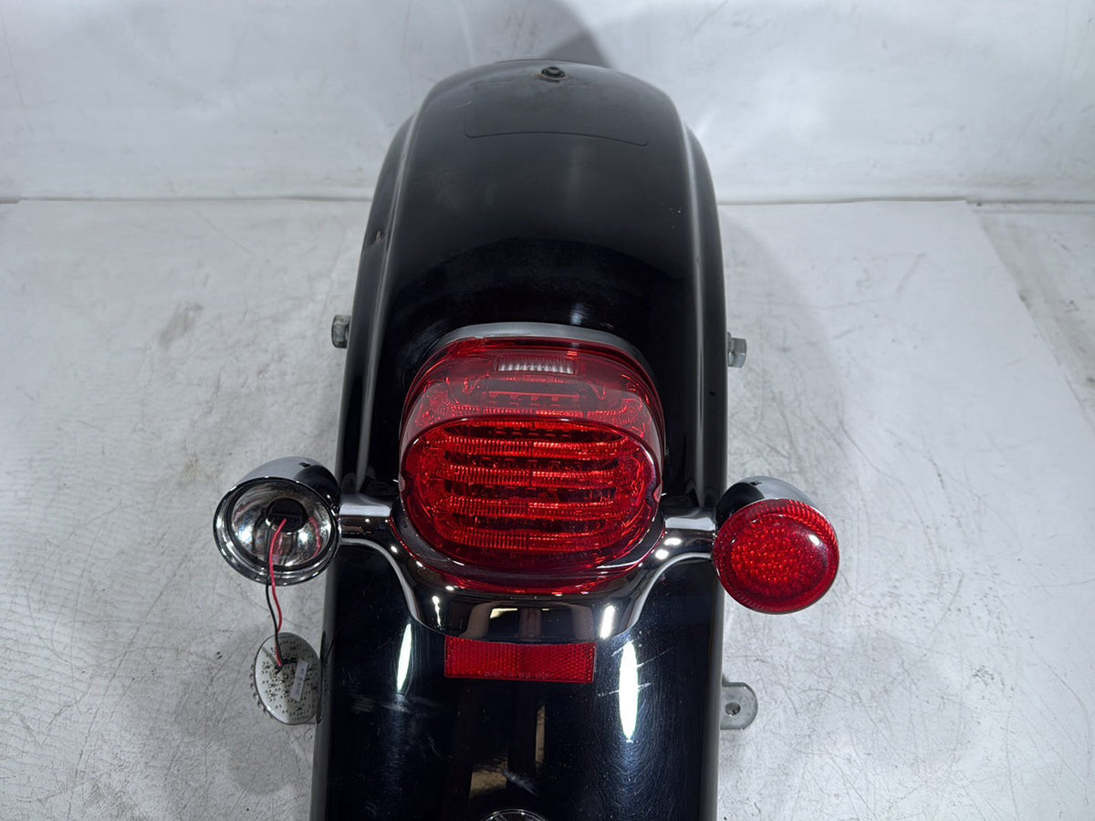 2013 Harley Electra Glide Touring CVO OEM Rear Wheel Fender & Turn Signals Bar