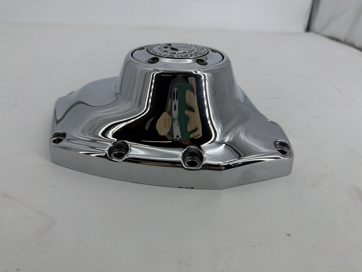 2016 Harley Touring FLHXS Street Glide OEM Engine Motor Timing Chain Cover SKULL