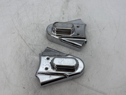 1998 Harley Softail Custom FXSTC OEM Rear Wheel Axle Nut Covers Caps