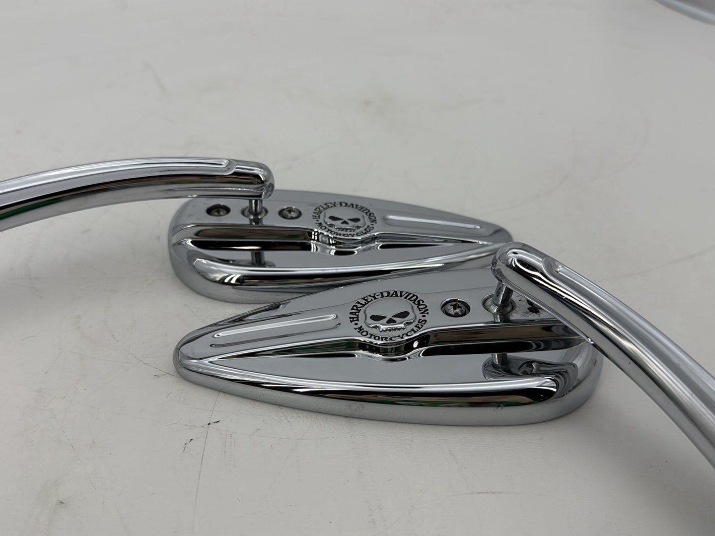 2009 Harley Sportster XL1200C 1200 Custom OEM Left Right Rear View Mirror