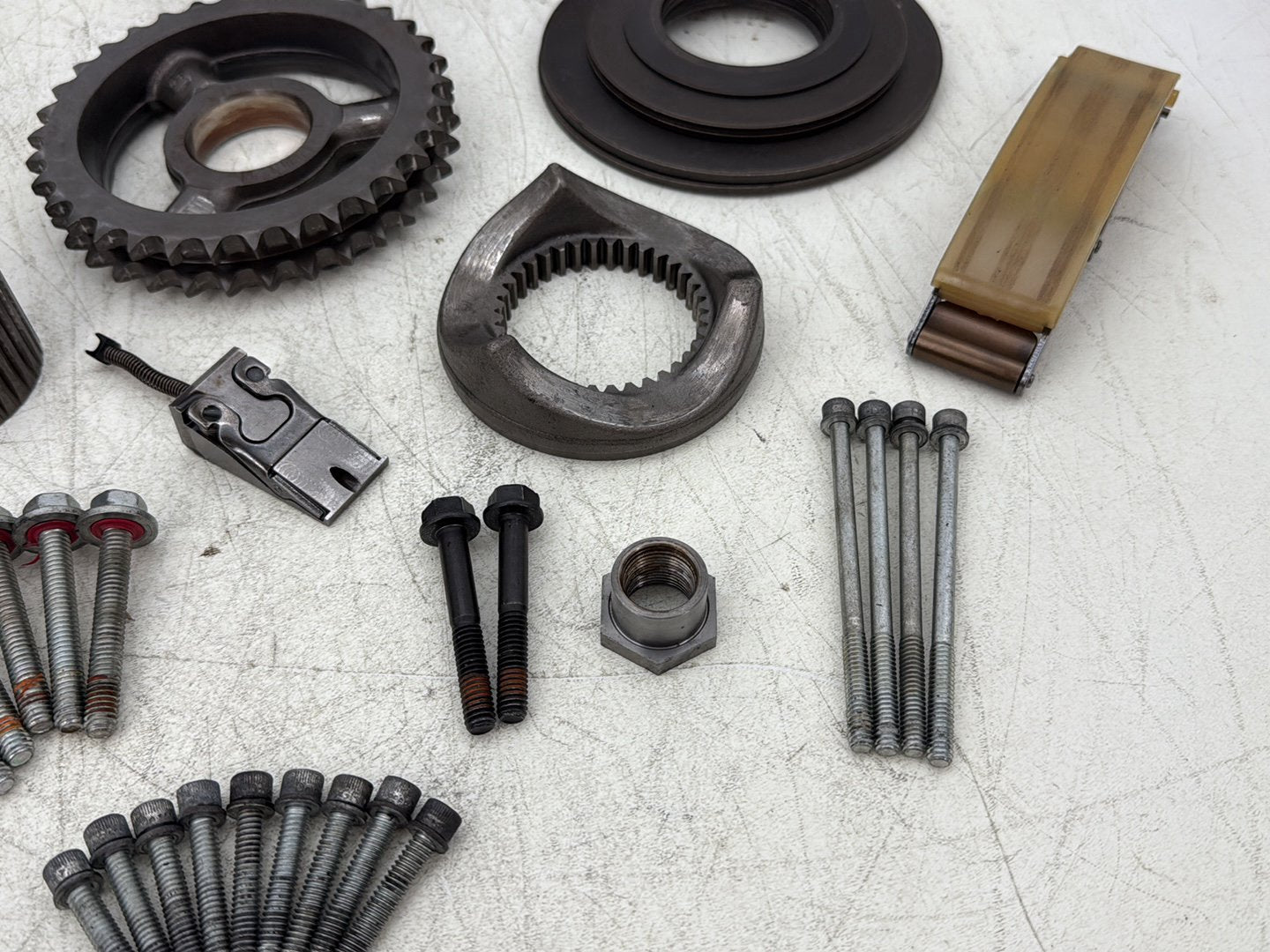 2012 Harley Dyna Super Glide Custom FXDCI OEM Clutch Basket Chain Tensioner Kit