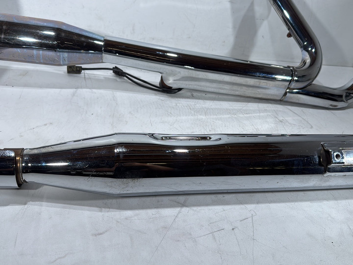 13 Harley Electra Glide Touring Ultra Exhaust Header Pipes Muffler Vance & Hines