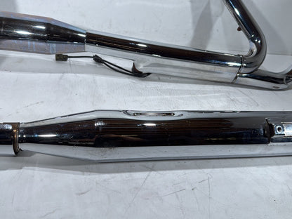 2013 Harley Electra Glide Touring Ultra FLHTCUI OEM Exhaust Header Pipes Muffler Vance & Hines
