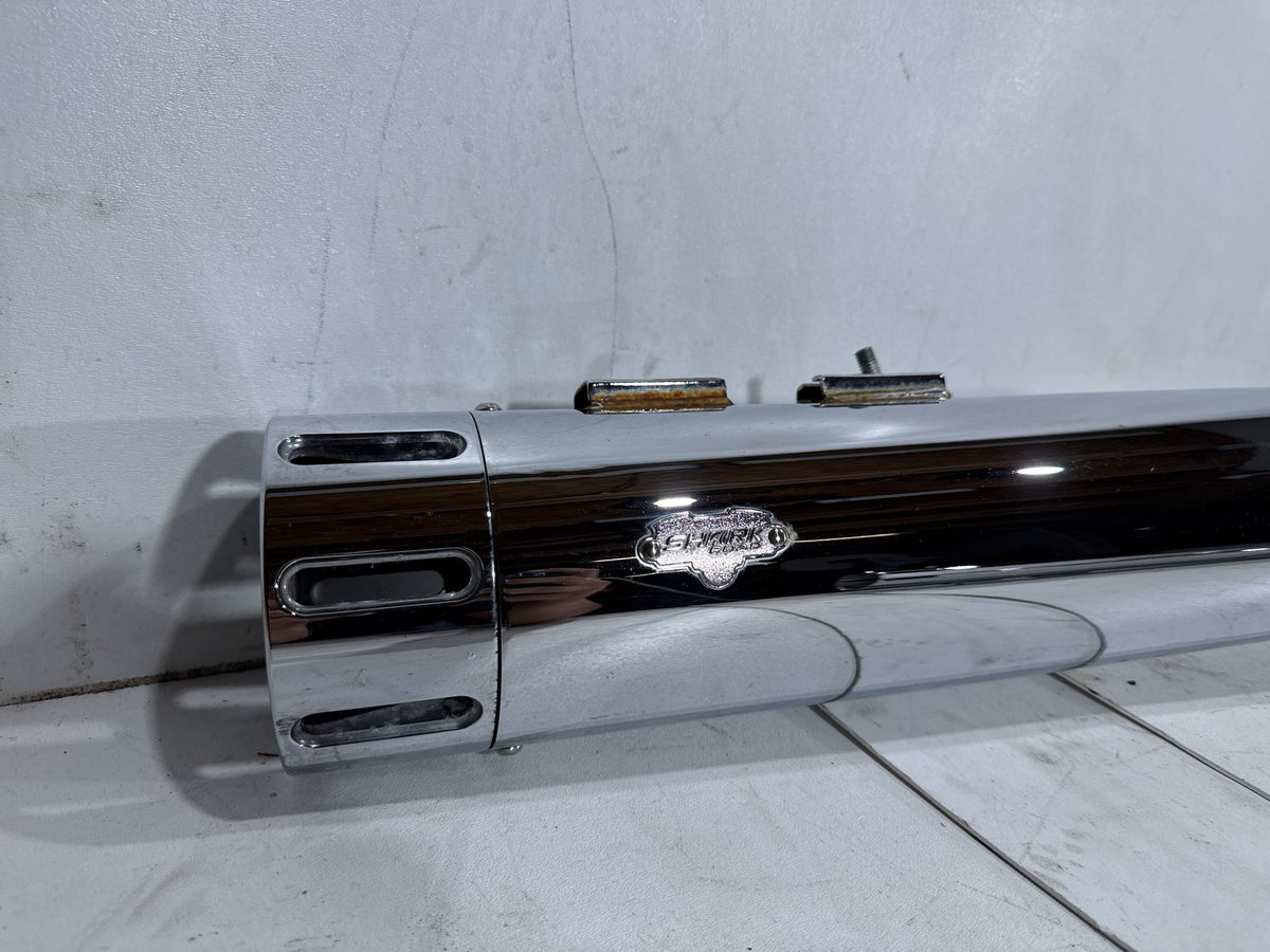 2013 Harley Electra Glide Touring FLHTCU Exhaust Header Pipes Muffler SHARK Road