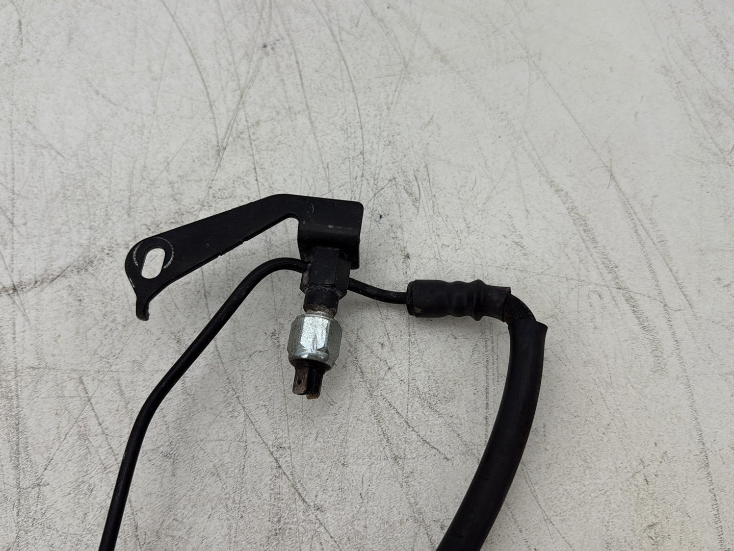 2012 Harley Street Glide Touring FLHX OEM Rear Brake Hose Line Pipe ABS