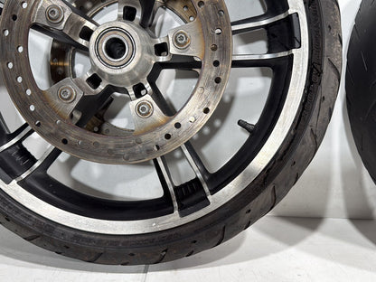2015 Harley Road Glide Touring FLTRXS OEM Front & Rear Wheel Rim Tire