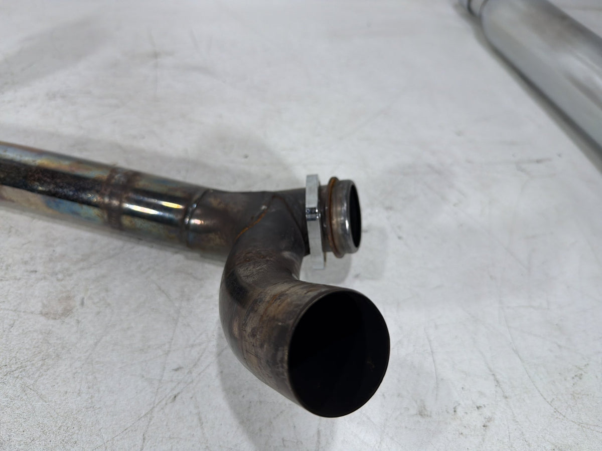 1997 Harley Road King Touring FLHR OEM Exhaust System Header Pipe w/ Muffler