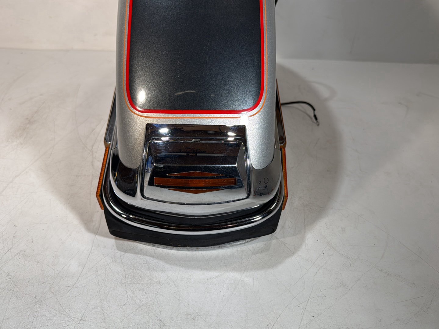 1984 - 1998 Harley-Davidson Touring Electra Glide Classic Front Wheel Fender Shell Panel w/ Bumper Rail Cushion Front