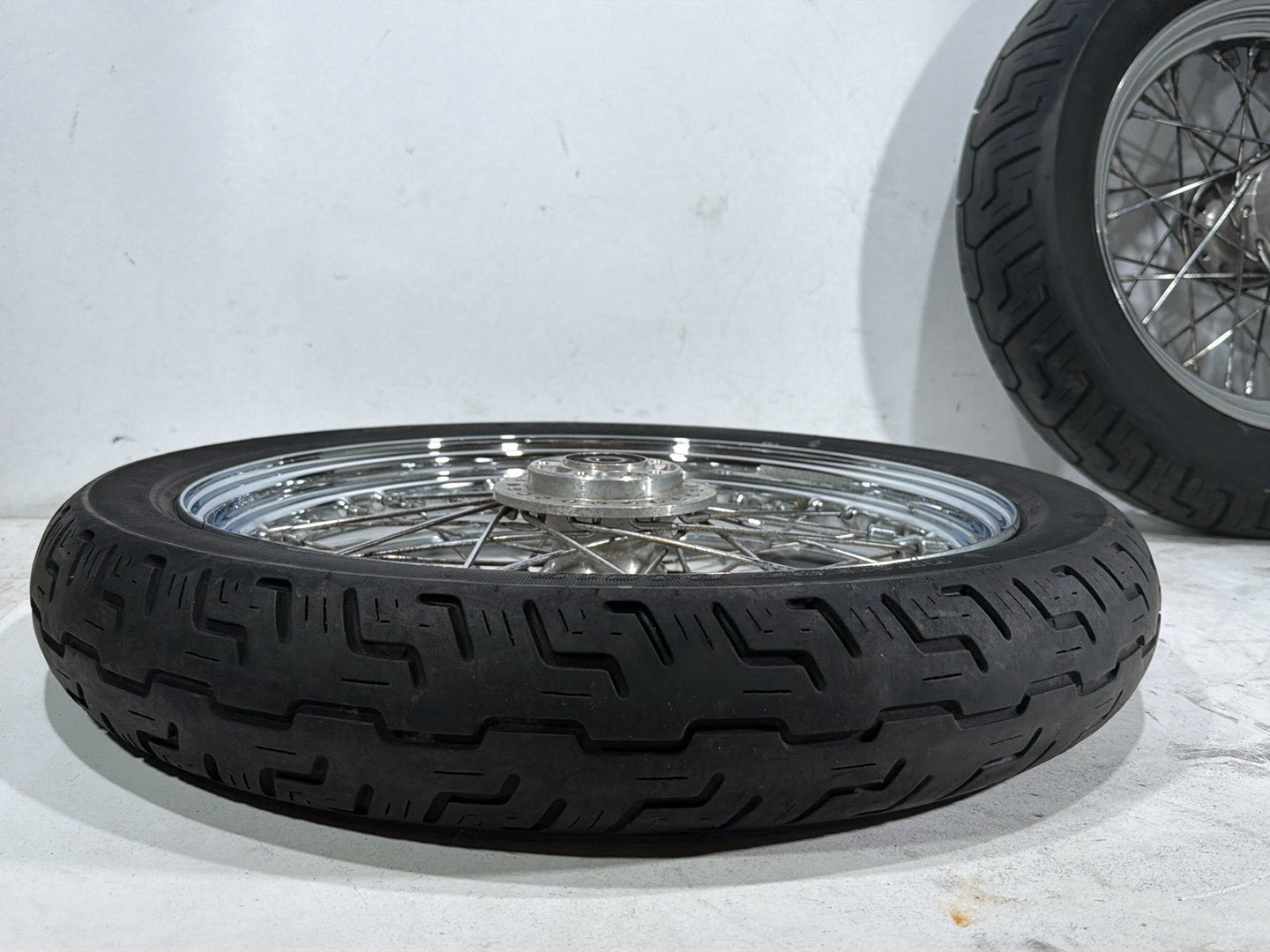 2005 Harley Sportster 1200 Roadster XL1200R OEM Front Rear Wheel Rim Tire Spoked