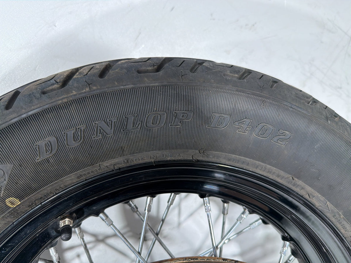 2014 Harley Softail Slim FLS OEM Rear Wheel Rim Tire Spoked 16"