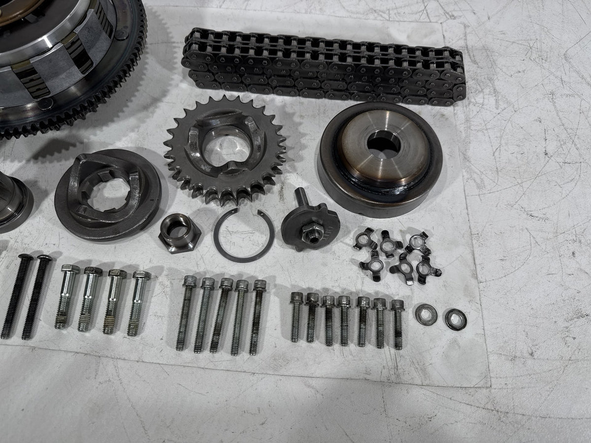 2003 Harley Softail Deuce FXSTDI OEM Clutch Basket Chain Tensioner Kit