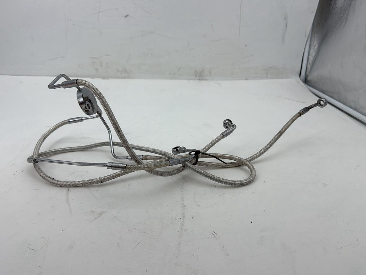 2011 Harley Road King Touring FLHRC Classic OEM Front Brake Hose Line Pipe ABS