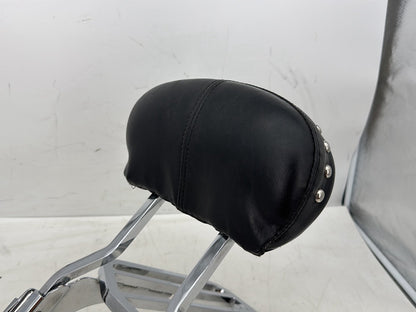 2007 Harley Softail Heritage Classic FLSTC OEM Rear Sissy Bar w/ Backrest Cushion Pad