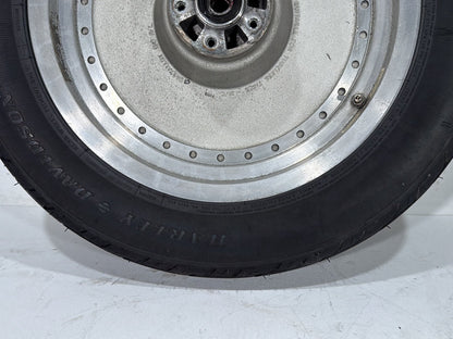 1997 Harley Softail Fat Boy FLSTF OEM Rear Wheel Rim Tire MT90B16 74H, 16"