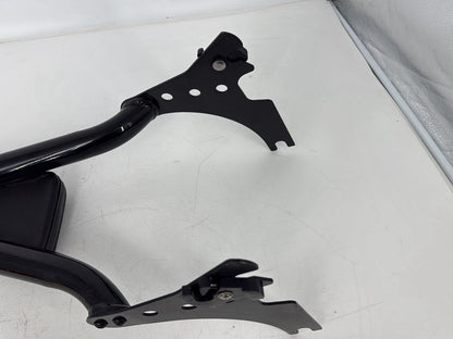 2005 Harley Sportster XL883C 883 Custom OEM Rear Sissy Bar w/ Backrest Cushion Pad