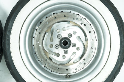 2007 - 2017 Harley-Davidson Dyna Fat Bob Front & Rear Wheel Rim Tire 40708-08