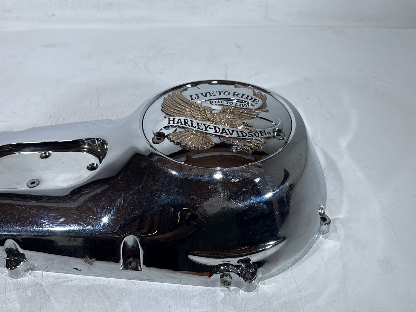 1998 Harley Softail Custom FXSTC OEM Outer Primary Clutch Cover