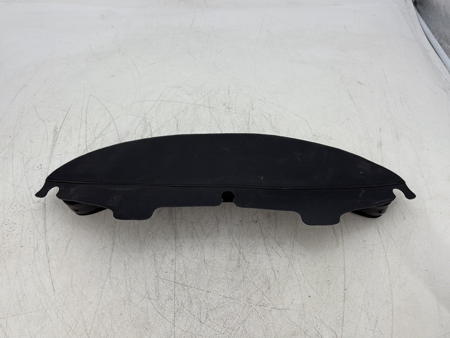 07 Harley Electra Glide Touring Ultra OEM Front Onboard Tool Bag Leather Storage