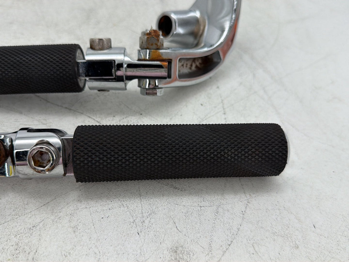 2014 Harley Dyna Low Rider FXDL OEM Left & Right Driver Step Foot Rest Pegs