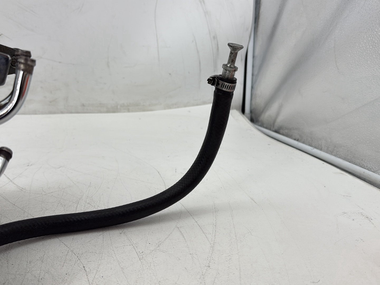 1998 Harley Softail Custom FXSTC OEM Oil Tank Reservoir Bottle Canister & Dipstick