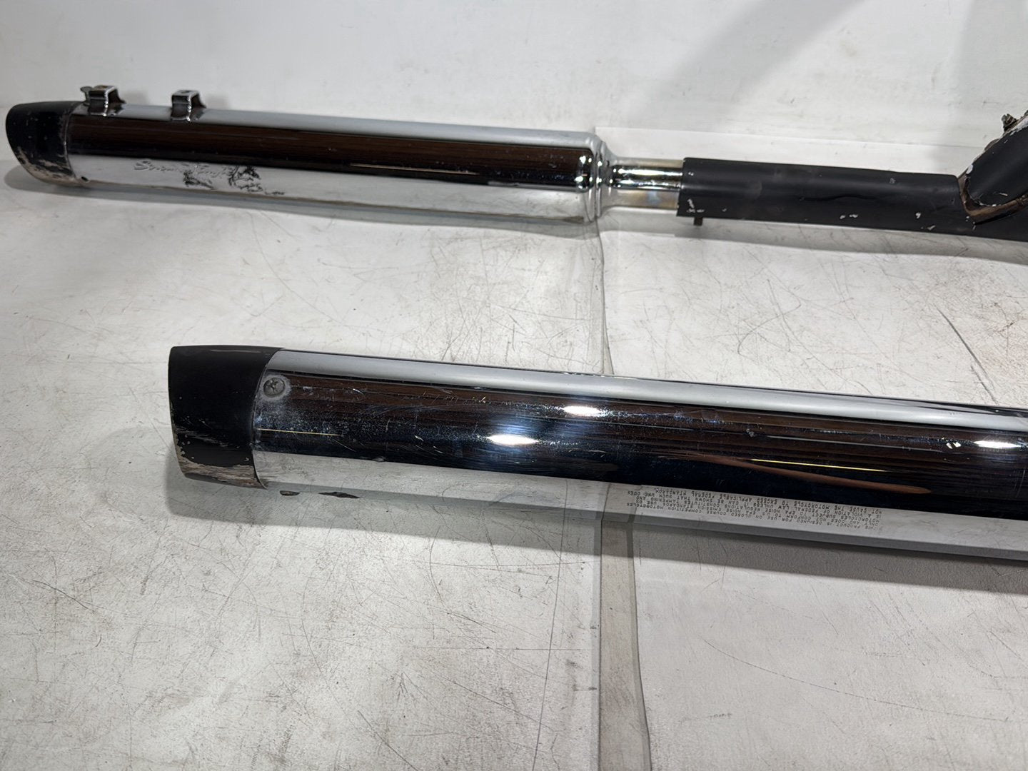 2004 Harley Road King Touring Custom FLHRSI OEM Exhaust Header Muffler Pipes Screamin Eagle