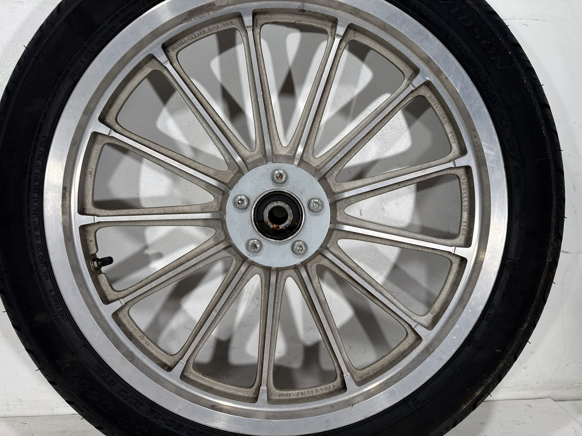 2000 Harley Sportster 1200 Custom XL1200C OEM Front Wheel Rim Tire 100/90-19 19"