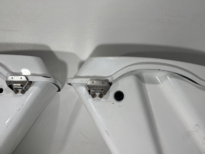 2008 Harley Touring FLHT Electra Glide OEM Left Right Saddlebags Luggage NOKey