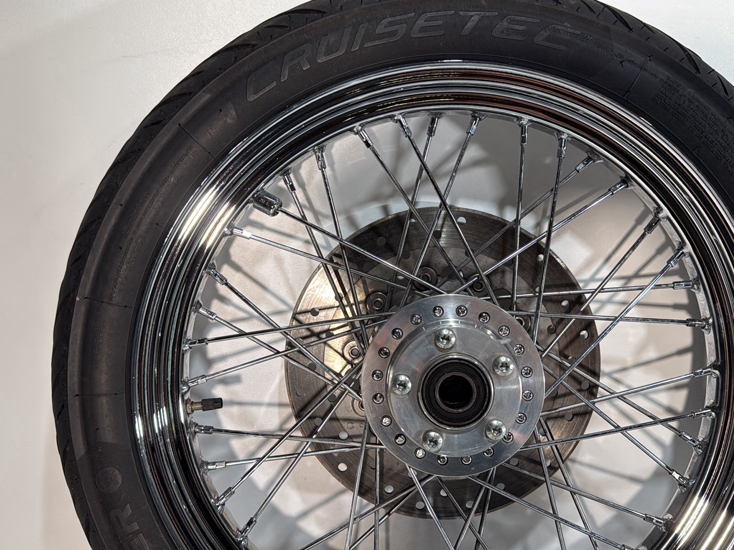 2007 - 2017 Harley-Davidson Dyna Super Glide Custom Front Rear Wheel Rim Tire Spoked 43105-06 , 40979-06