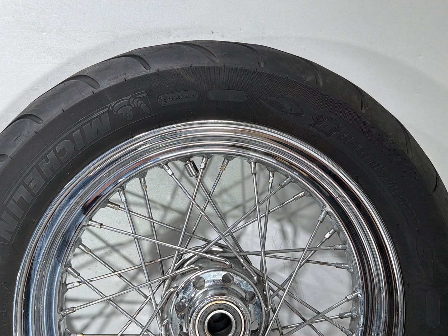 2011 Harley Heritage Softail Classic FLSTC Front Rear Wheel Rim Tire Spoked 16"
