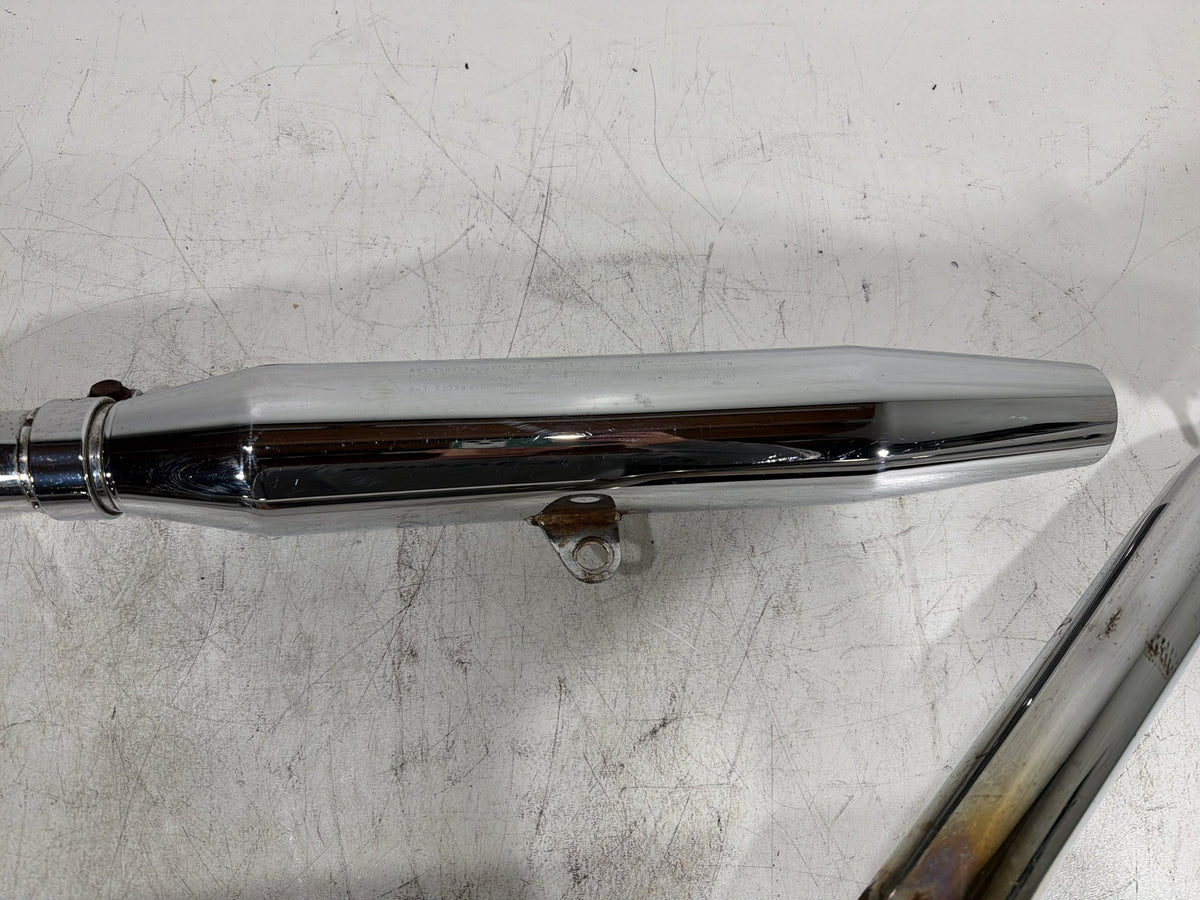 1991 Harley Sportster 883 Deluxe XLH883 OEM Exhaust Header Pipes Muffler