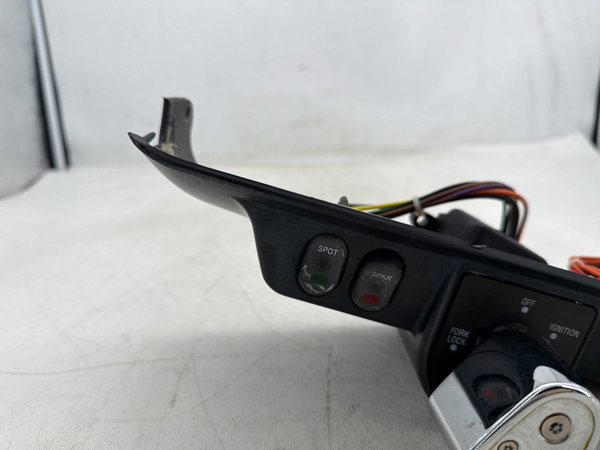 2013 Harley Electra Glide Touring OEM Dash Ignition Cap Switch Lockset NO Key