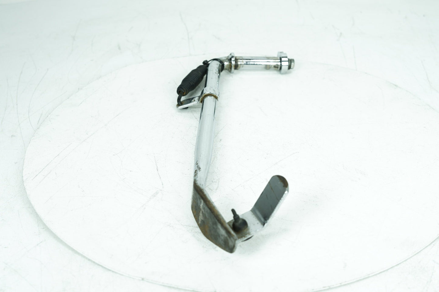 2003 Harley Softail FLSTC Heritage Classic OEM Left Side Jiffy Kick Stand & Spring