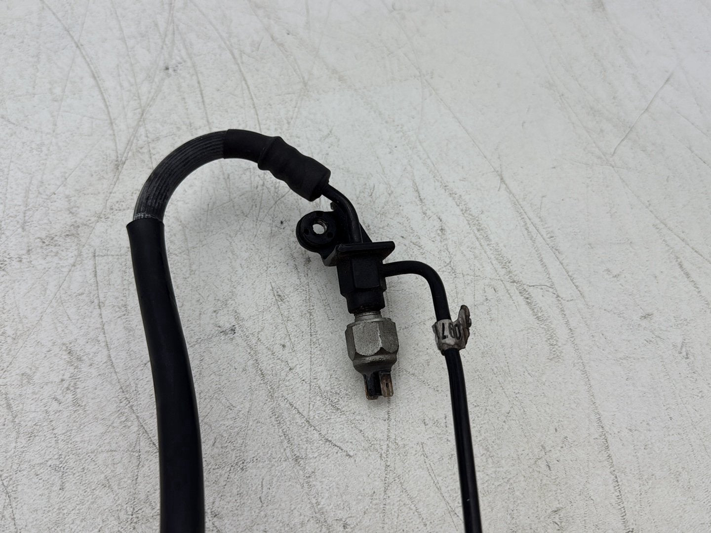 2007 Harley Electra Glide Touring Ultra FLHTCUI OEM Rear Brake Hose Line Pipe