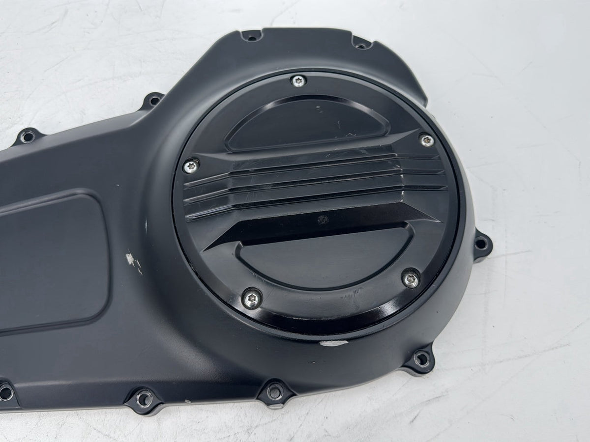 2008 Harley Touring Electra Glide Outer Primary Clutch CNC Air Flow Derby Cover