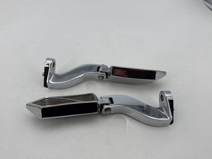 2013 Harley Street Glide Touring FLHX Passenger Left &amp; Right Foot Pegs Bad Dad