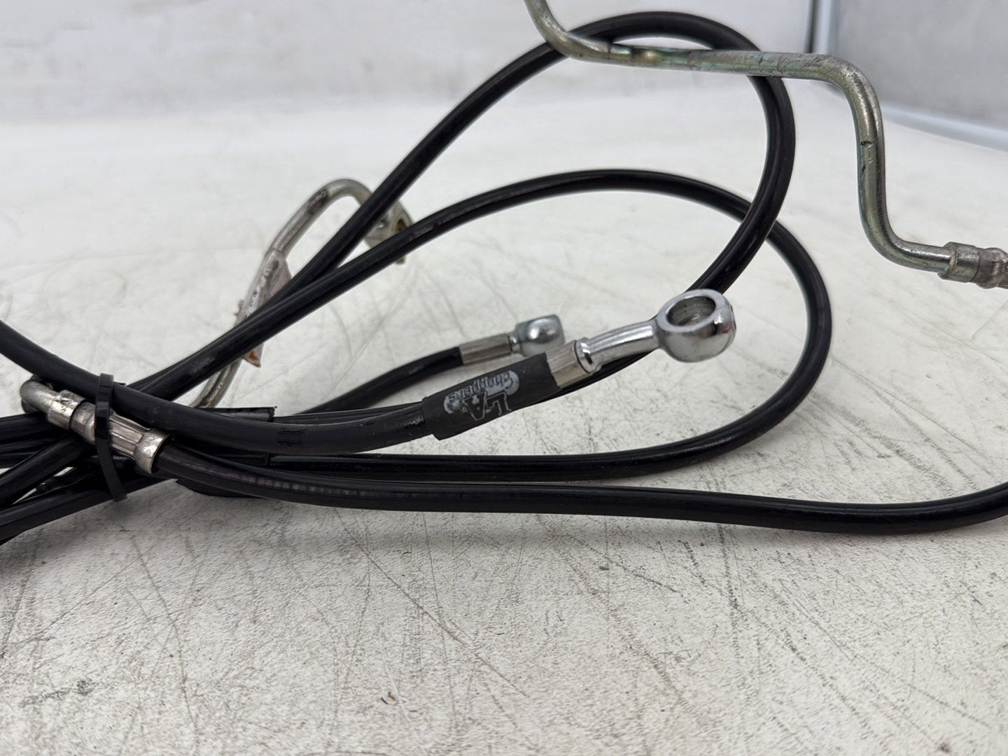 2015 Harley Road Glide Touring FLTRXS OEM Front Brake Hose Line Pipe ABS