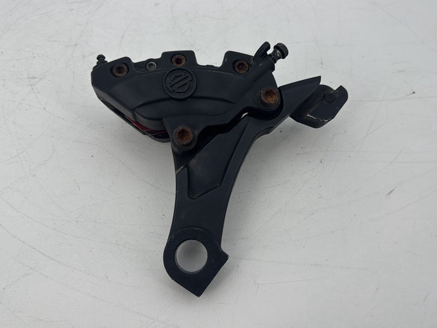 2008 Harley Touring FLHT Electra Glide OEM Rear Back Brake Caliper w/ Bracket