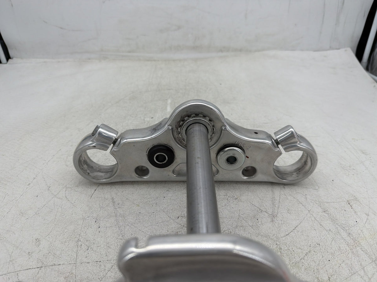 2012 Harley Dyna Fat Bob FXDF 103 OEM Front Fork Upper Lower Triple Tree