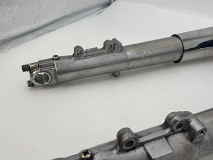 1999 - 2006 Harley-Davidson Touring Electra Glide Classic Front Triple Tree Set & LH RH Fork Legs Sliders  	45446-87A