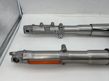 2007 Harley Softail Heritage Classic FLSTC OEM Front Triple Tree Set & LH RH Fork Legs Sliders