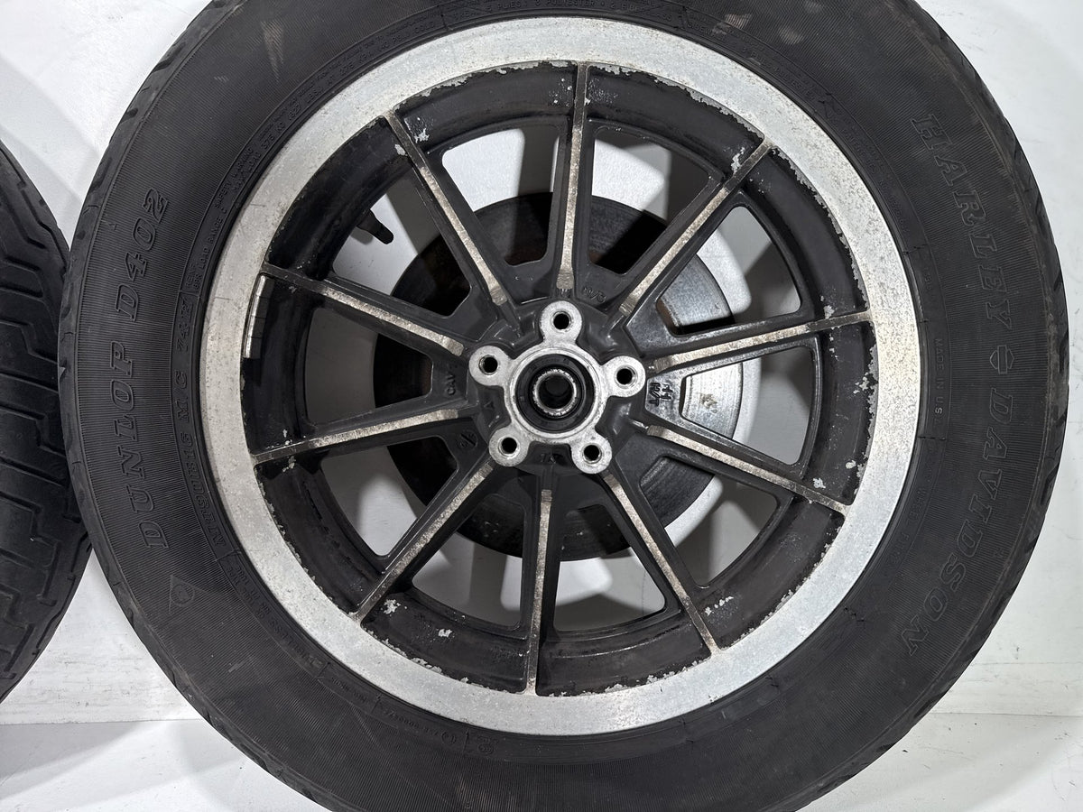 1996 Harley Electra Glide Touring Ultra OEM Front & Rear Wheel Rim Tire