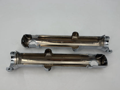 1999 - 2006 Harley-Davidson Dyna Low Rider Front Left & Right Fork Legs Sliders Chrome