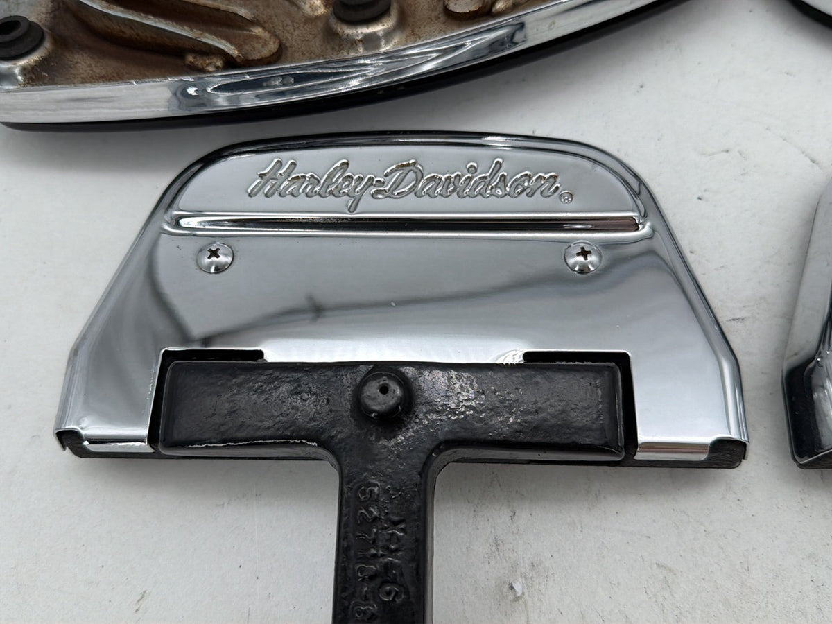 1992 Harley Electra Glide Touring Left Right Driver & Pass Floorboard Foot Rest