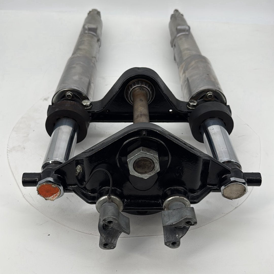1999 - 2006 Harley-Davidson Touring Road King Custom Front Triple Tree Set & LH RH Fork Legs Sliders 45446-87A