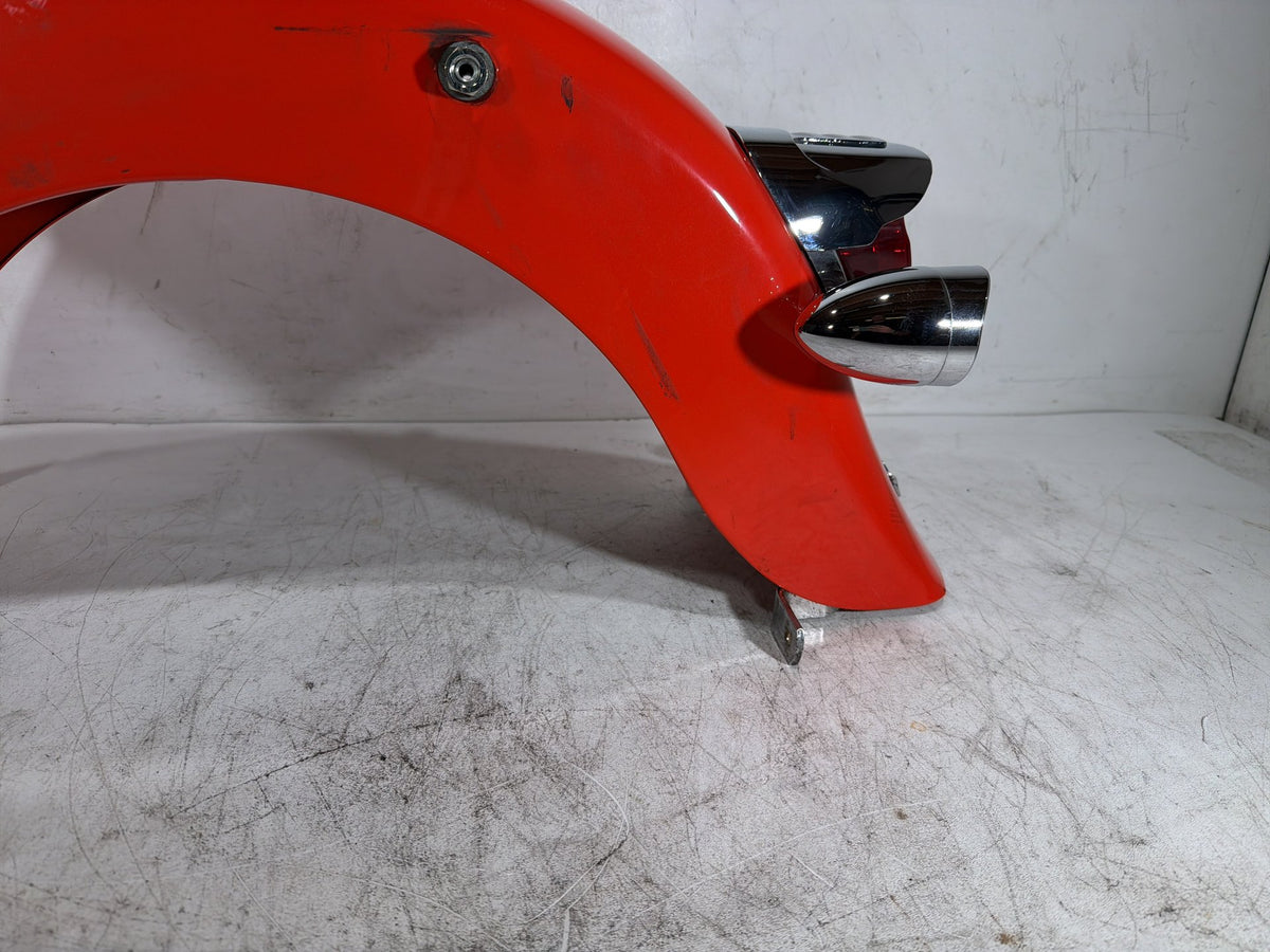 2004 Harley Electra Glide CVO Screamin OEM Rear Wheel Fender & Turn Signals Bar