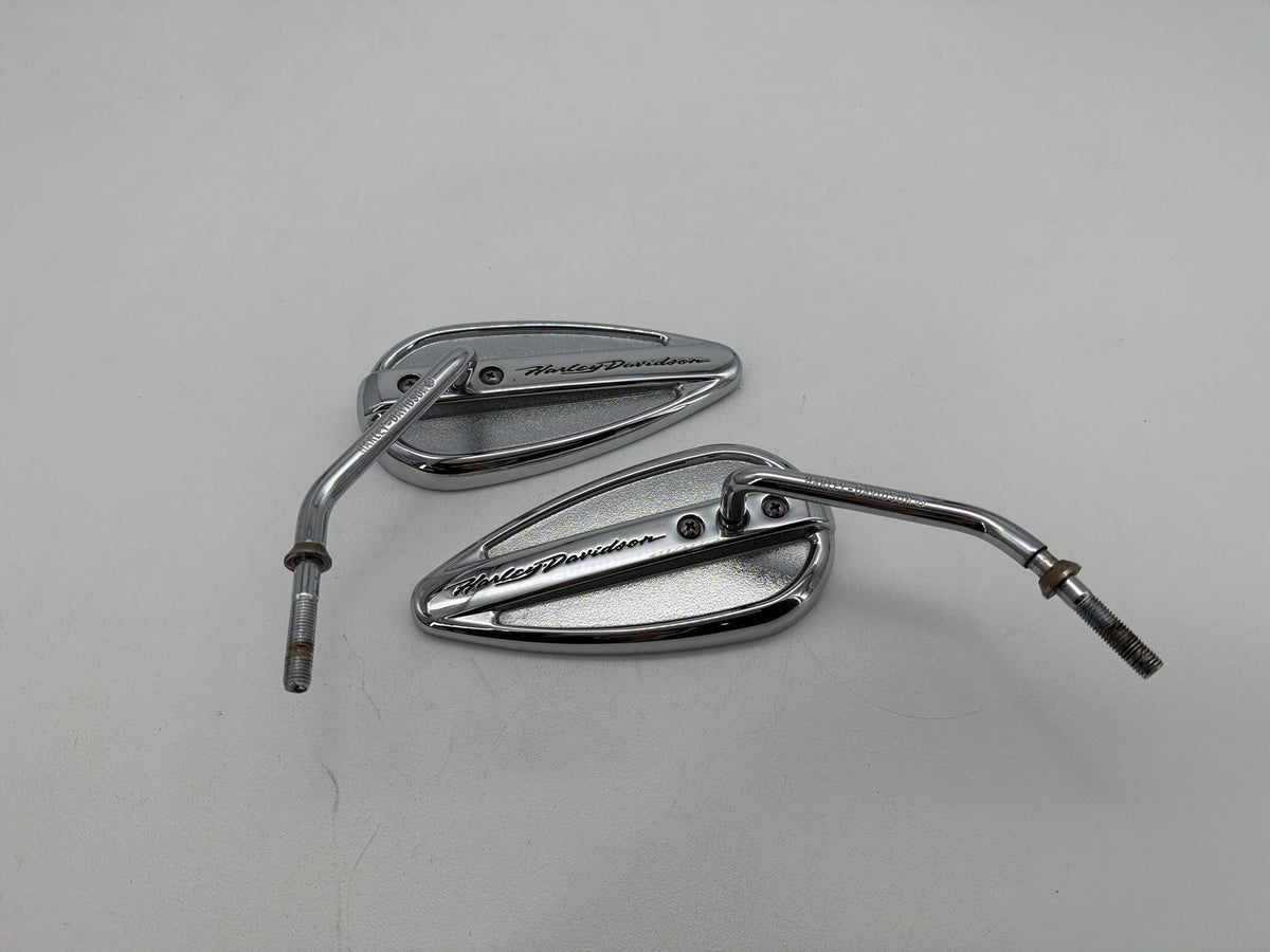 1994 Harley Softail Custom FXSTC OEM Left Right Rear View Mirror