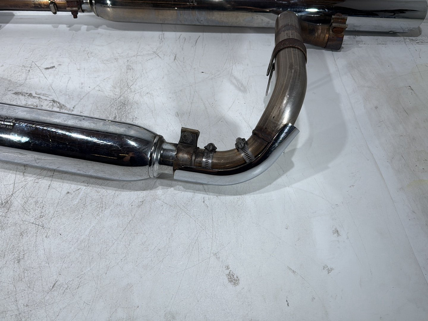 2007 Harley Touring FLHTC Electra Glide Classic OEM Exhaust Header Muffler Pipes Screamin Eagle
