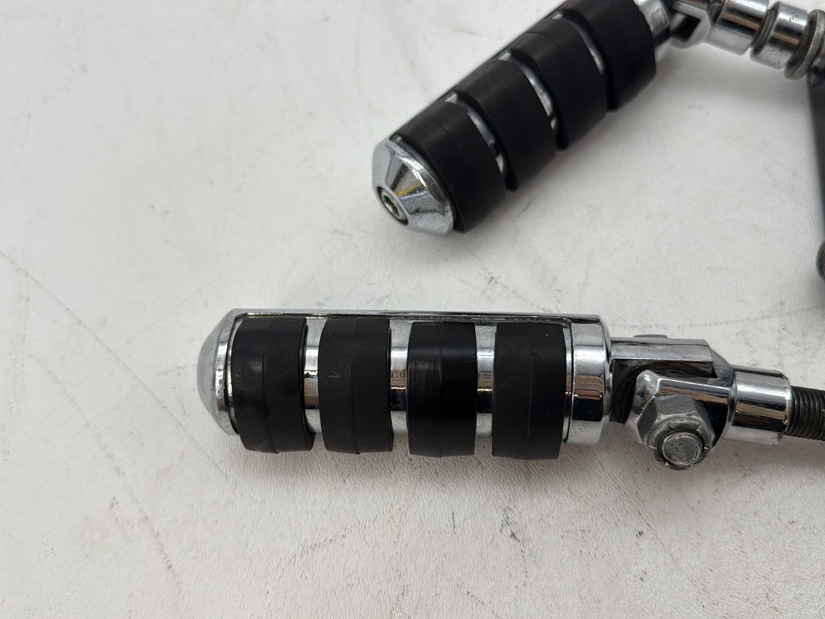1991 Harley Heritage Softail Classic FLSTC OEM Passenger Left & Right Foot Pegs