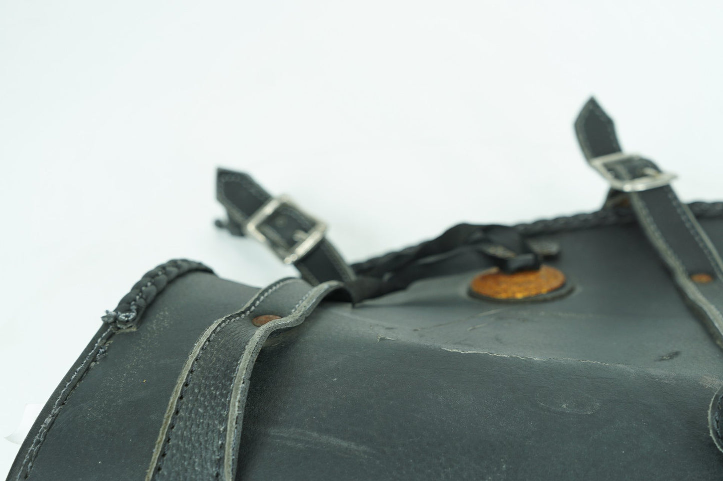 2013 - 2022 Harley-Davidson Sportster Custom Front Onboard Tool Bag Leather Storage Custom